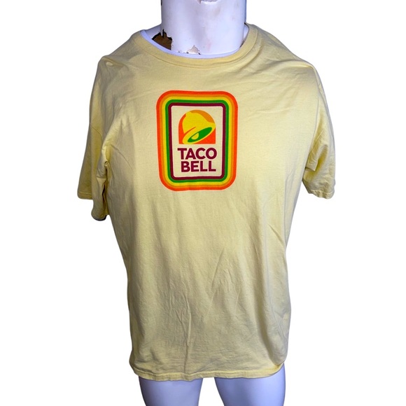 Taco Bell Vintage 80’s Logo T-Shirt: Adult 2XL: Fast Food: Mexican Pizza - Picture 1 of 3